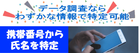 携帯番号調査